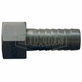 Dixon Short Shank Coupling, 3/4 in Nominal, Female NPSM End Style, 2-23/32 in L, Domestic RES646